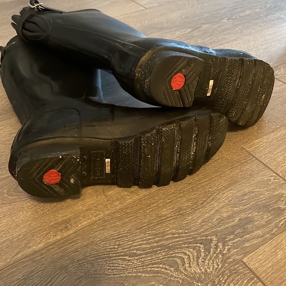 Black Hunter Rain Boots (Long Version) - Picture 5 of 5